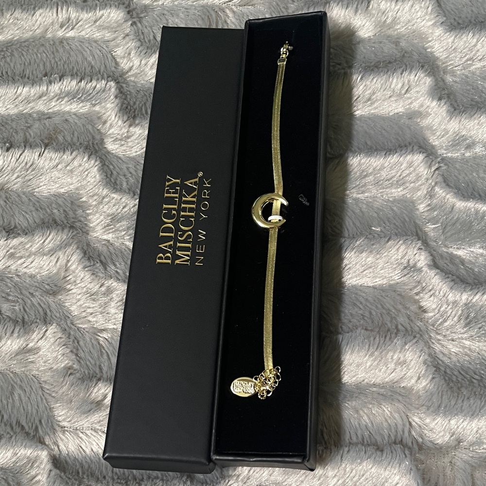 Badgley Mischka Gold-Tone Bracelet